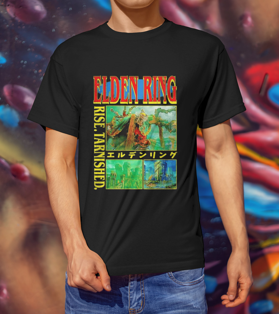 Elden Ring Godrick The Grafted Rise Tarnished Japanese T-Shirt