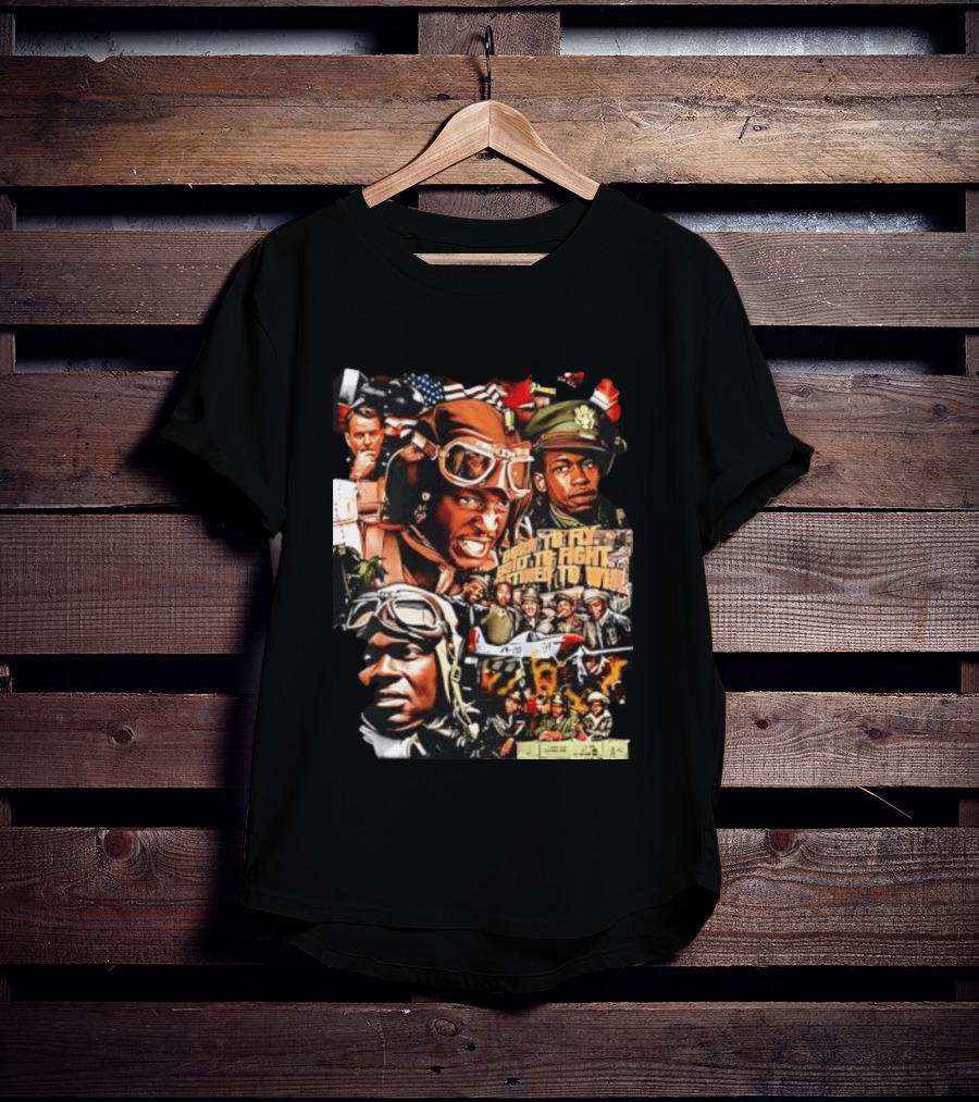 Tuskegee Airmen Born To Fly Built To Fight Destined To Win World War II US Army T-Shirt