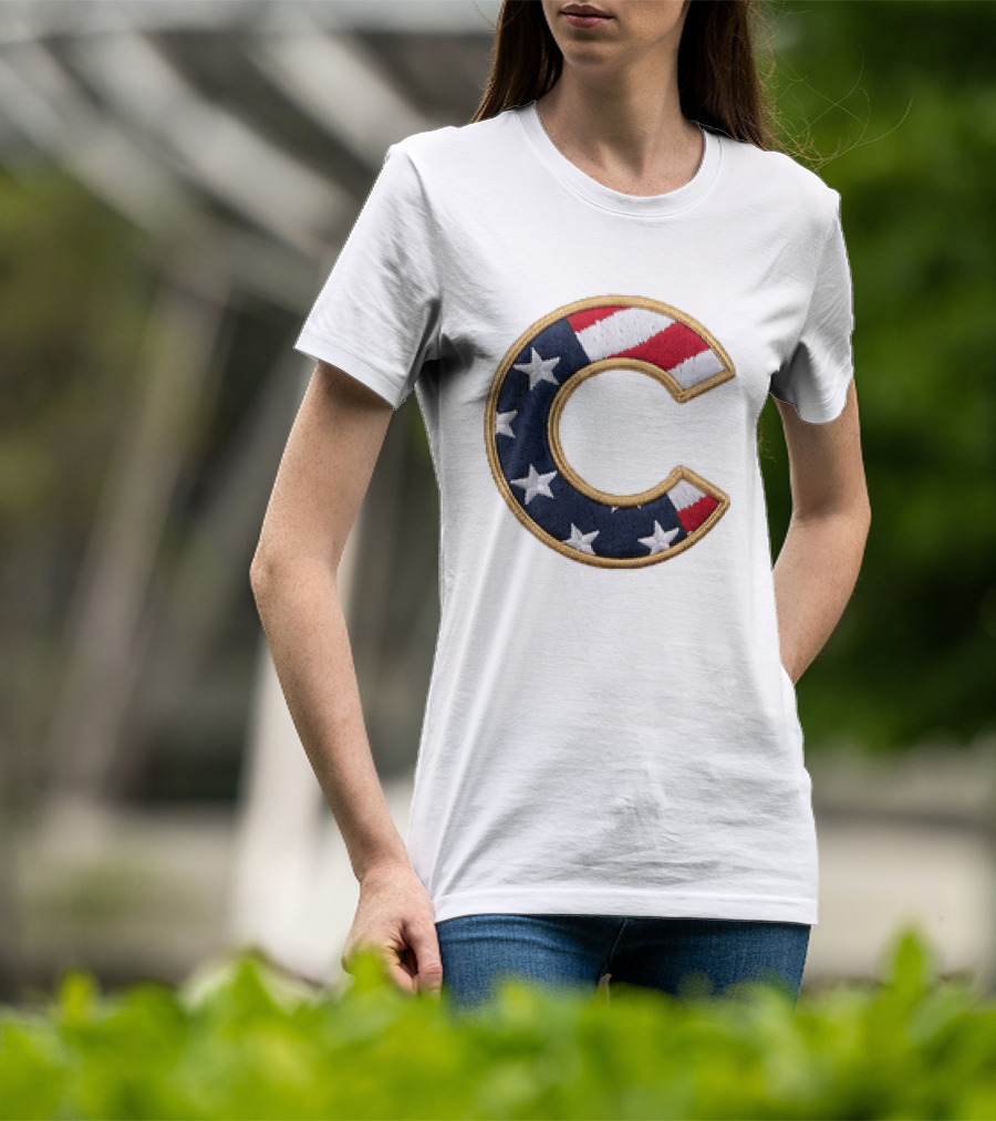 2026 Cubs Patriotic Independence Day Hats Stars And Stripes T-Shirt