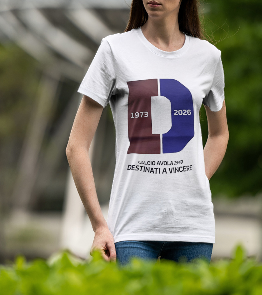 Calcio Avola 1949 Destinati A Vincere 1973 2026 T-Shirt