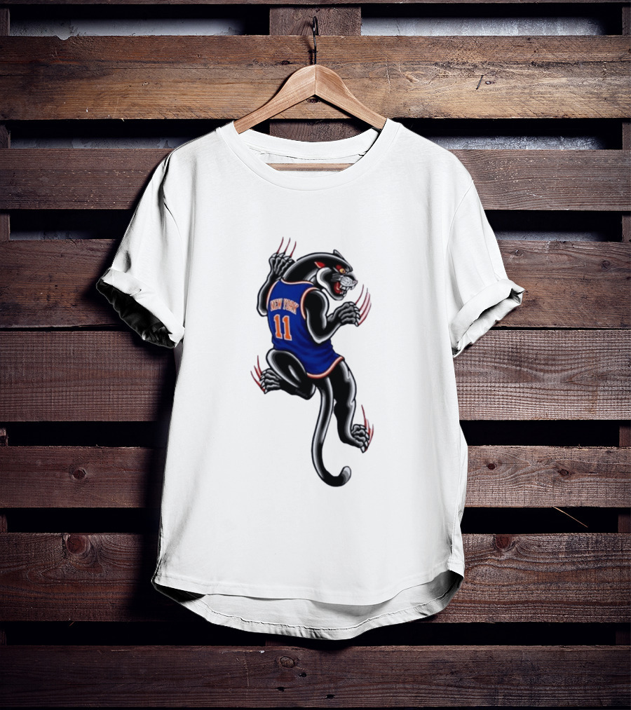New York 11 Panther Clawing Back Sports Jersey T-Shirt