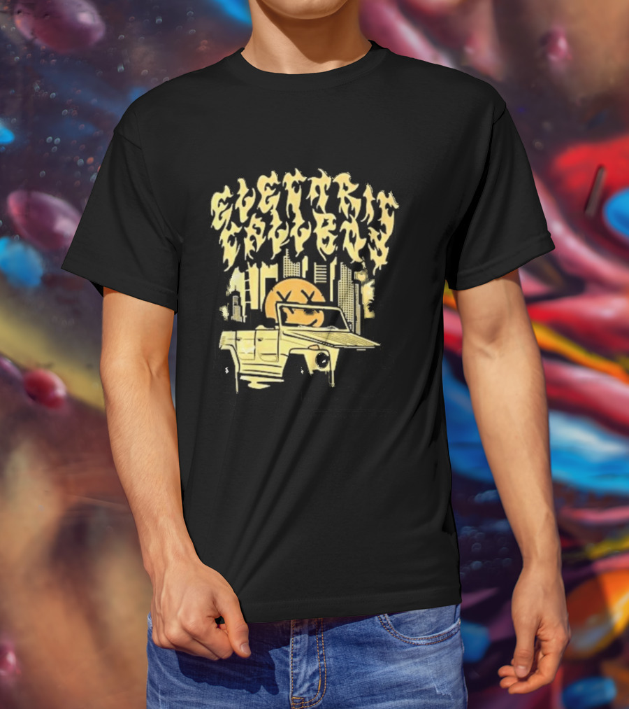 Electric Callboy Let The Good Times Roll Just Cruisin Urban Cityscape Vibes T-Shirt