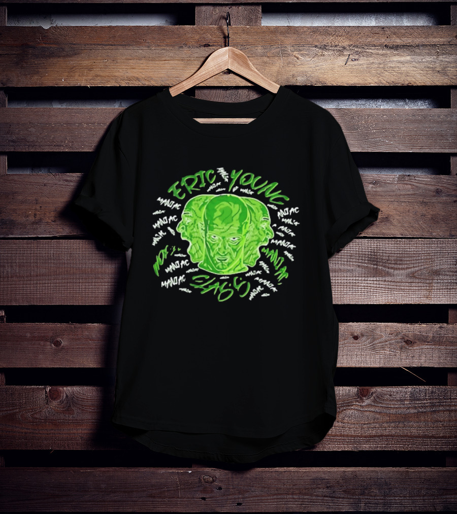 Eric Young Maniac Multiface World Class Green T-Shirt