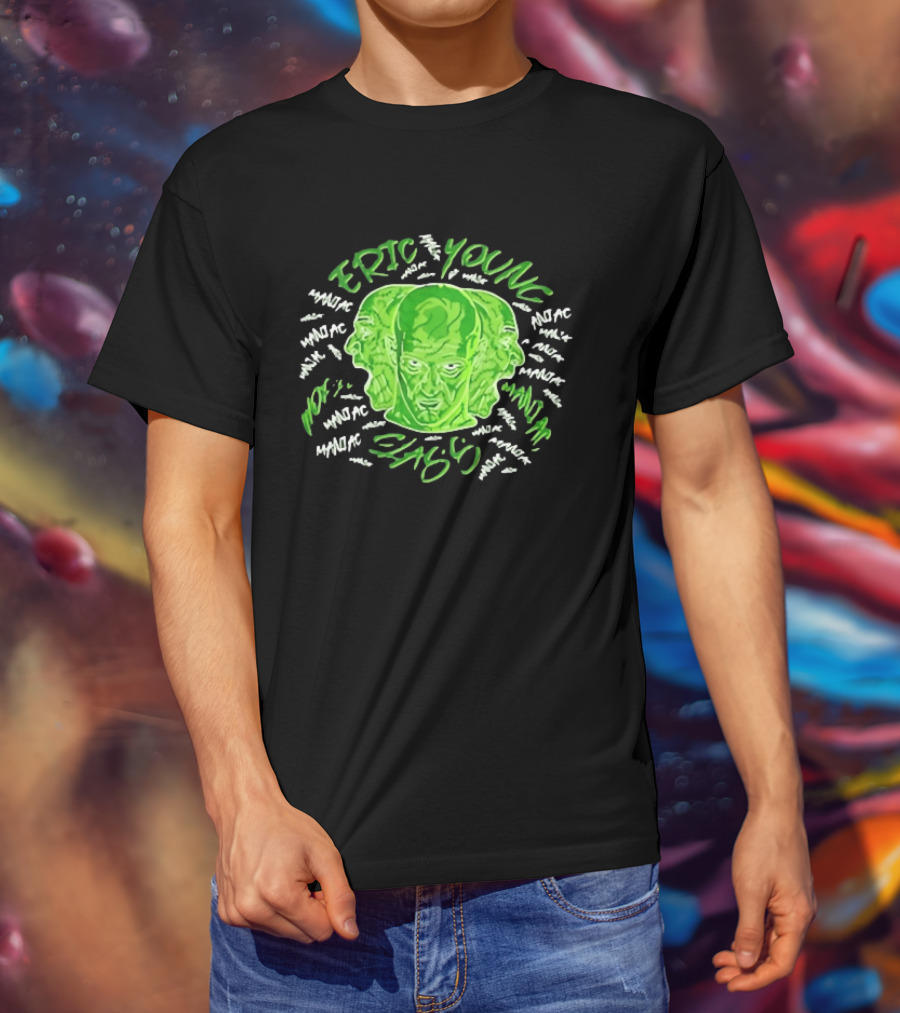 Eric Young Maniac Multiface World Class Green T-Shirt