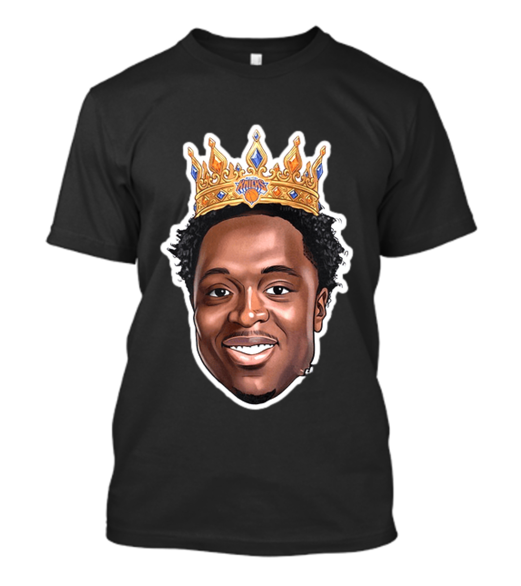 OG Anunoby New York Knicks NBA 2026 Crown T-Shirt