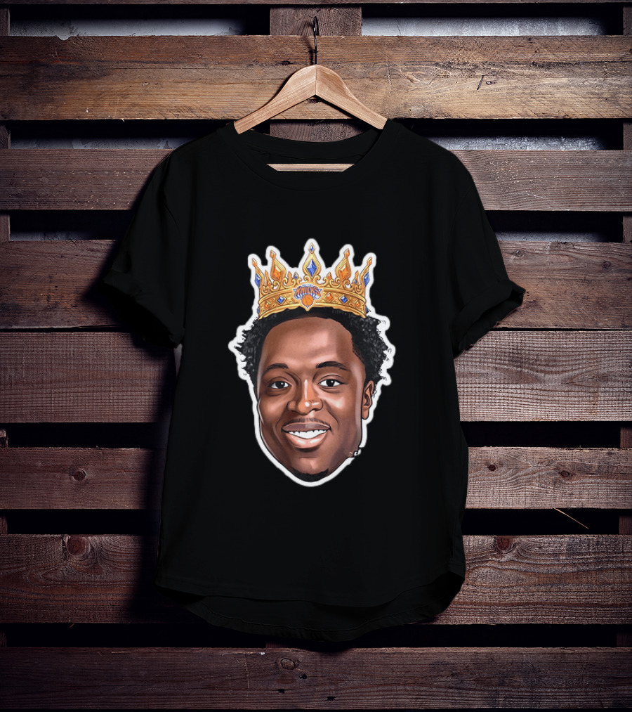 OG Anunoby New York Knicks NBA 2026 Crown T-Shirt