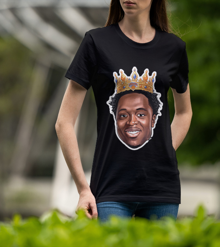 OG Anunoby New York Knicks NBA 2026 Crown T-Shirt