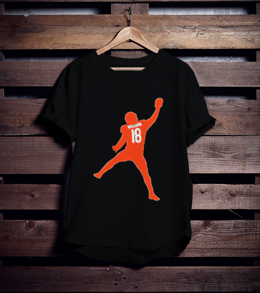 Chicago Bears Caleb Williams 18 Iceman Football Player T-Shirt