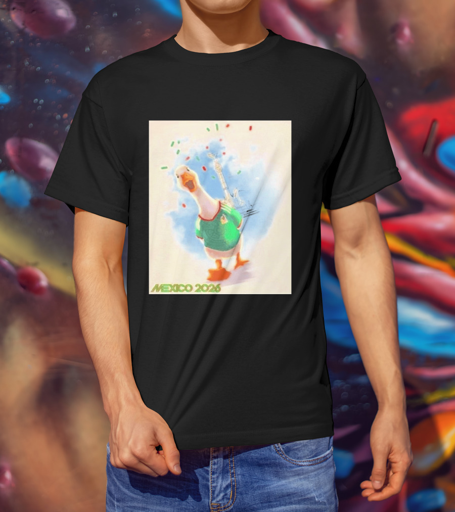 Goose Mexico Soccer Celebration 2026 T-Shirt