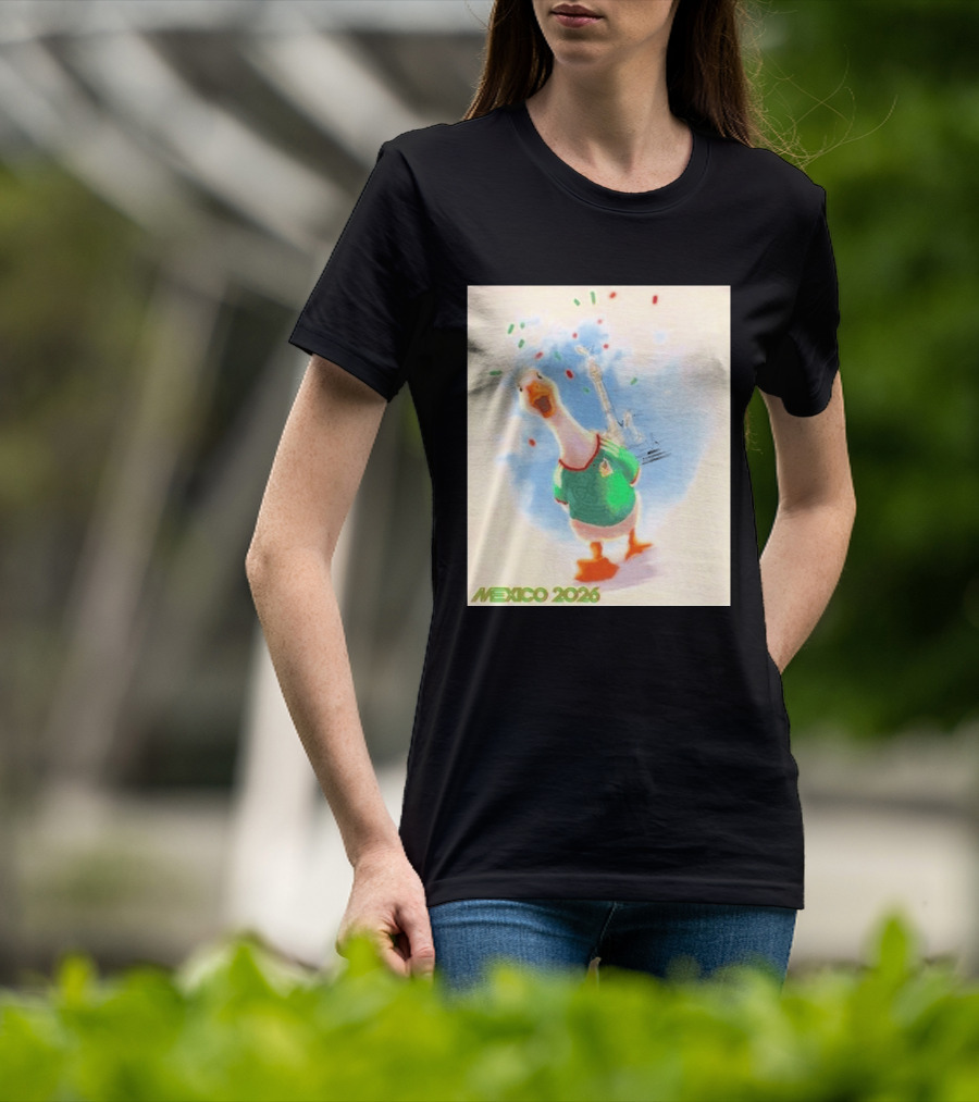 Goose Mexico Soccer Celebration 2026 T-Shirt