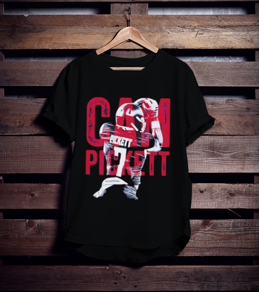 Kenny Pickett Pittsburgh Steelers Cam Pickett Number 7 T-Shirt
