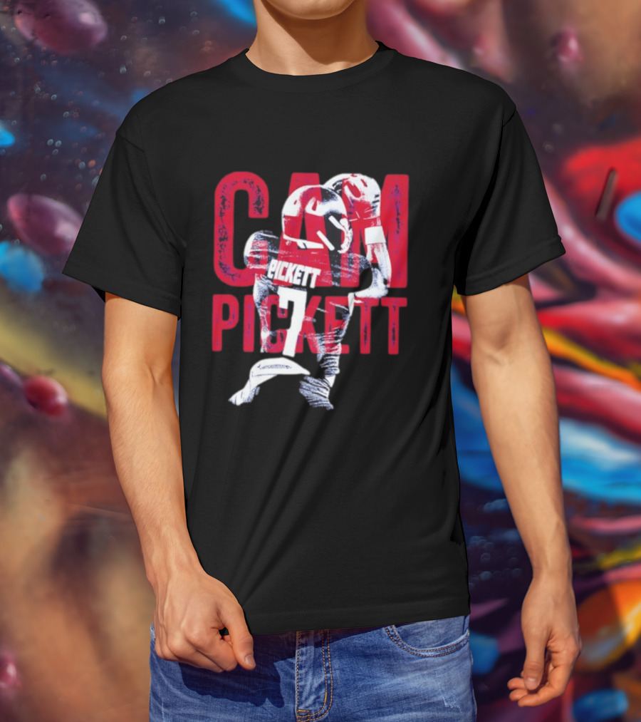 Kenny Pickett Pittsburgh Steelers Cam Pickett Number 7 T-Shirt