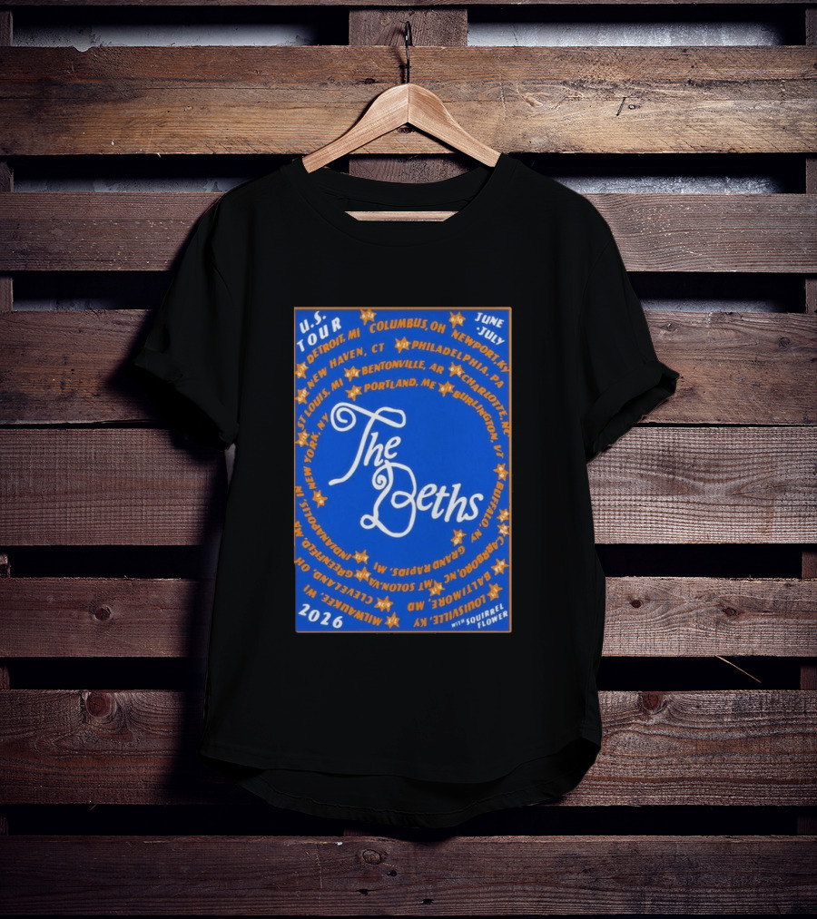 The Beths U.S. Tour 2026 New Haven St. Louis Philadelphia Providence T-Shirt