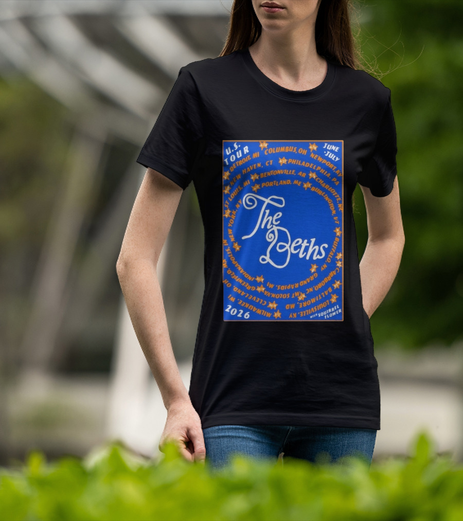 The Beths U.S. Tour 2026 New Haven St. Louis Philadelphia Providence T-Shirt