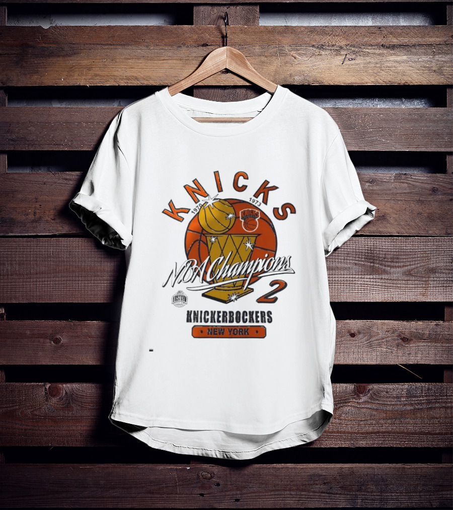 Knicks 1970 1973 NBA Champions Knickerbockers New York T-Shirt