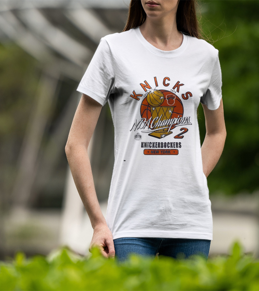 Knicks 1970 1973 NBA Champions Knickerbockers New York T-Shirt
