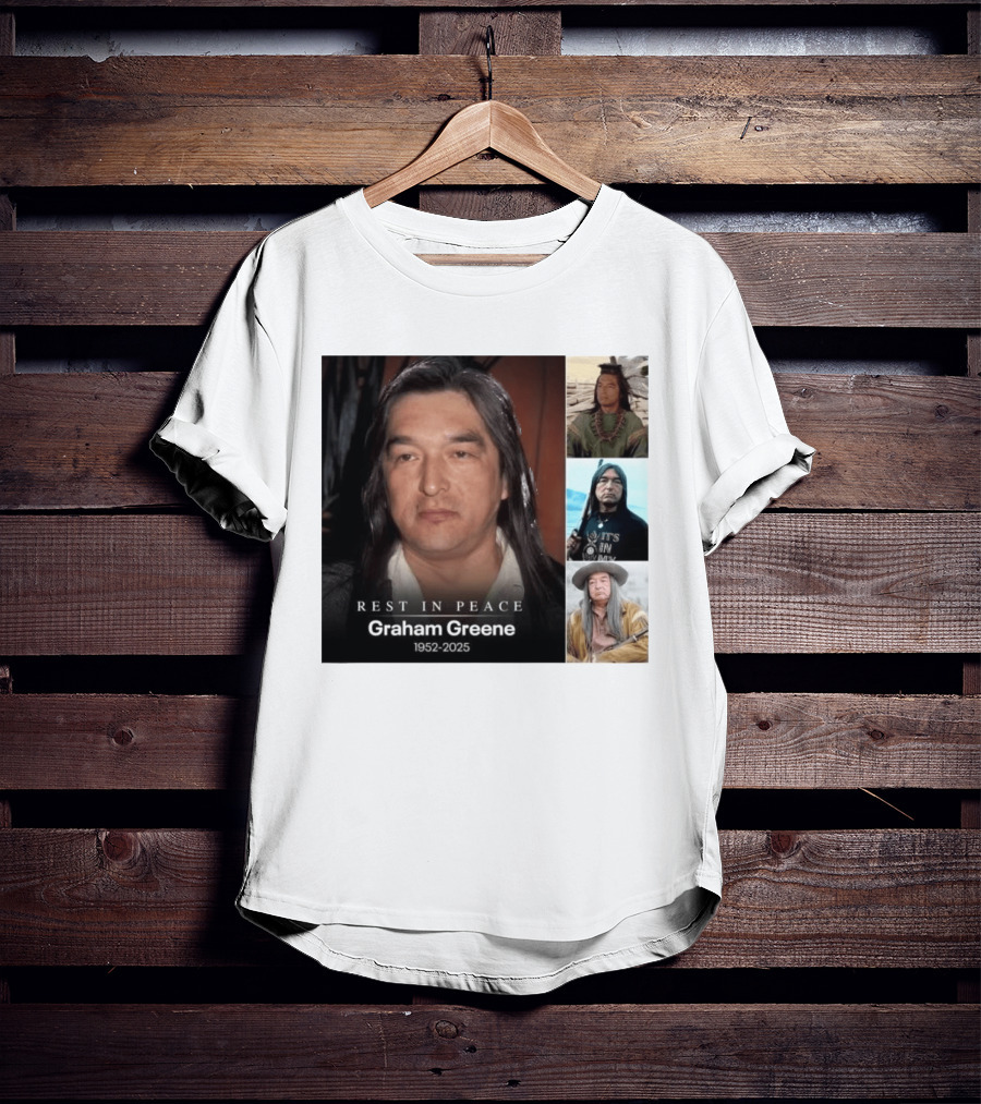 Rest In Peace Graham Greene 1952 2025 Memorial T-Shirt