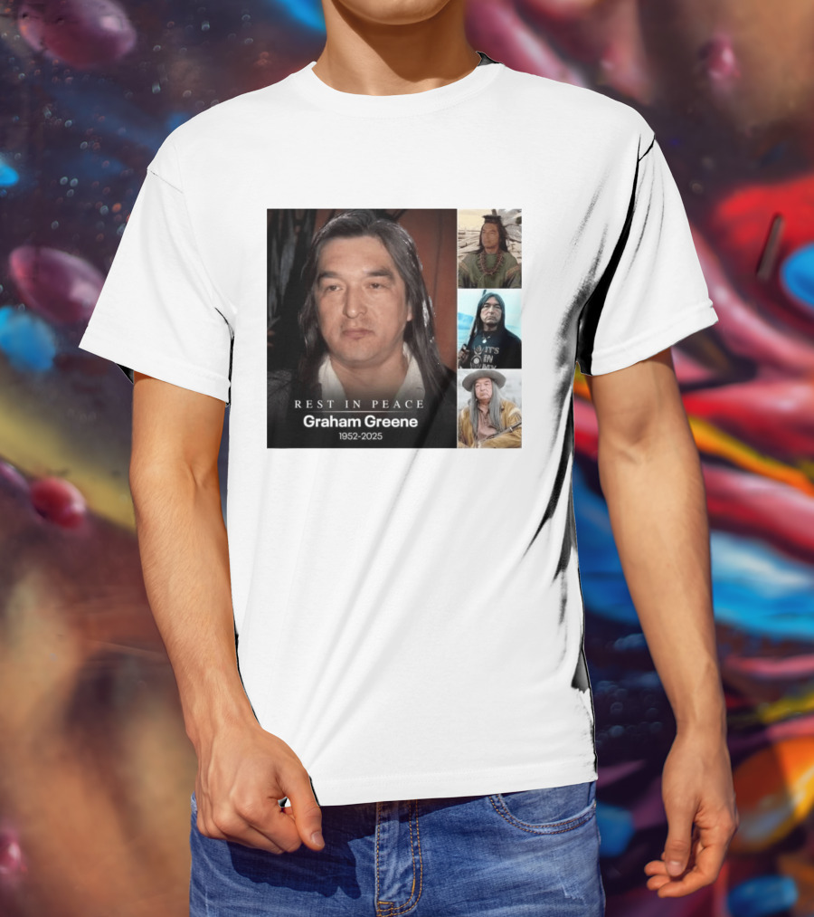 Rest In Peace Graham Greene 1952 2025 Memorial T-Shirt
