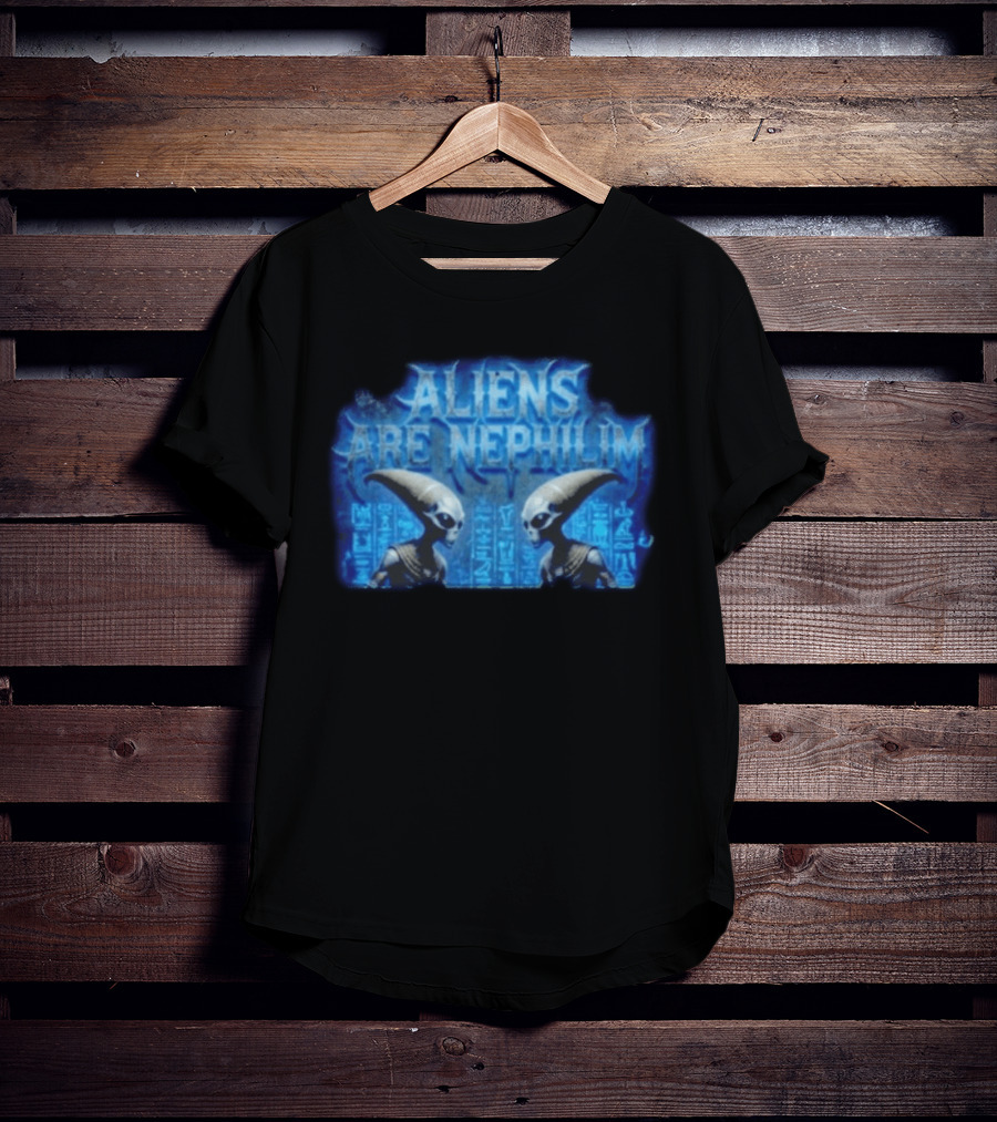 Aliens Are Nephilim Ancient Glyphs And Extraterrestrial Connection T-Shirt
