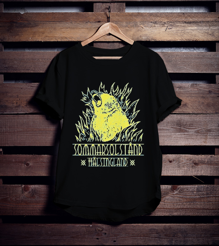 Sommarsolstånd Hälsingland Bear Flame T-Shirt