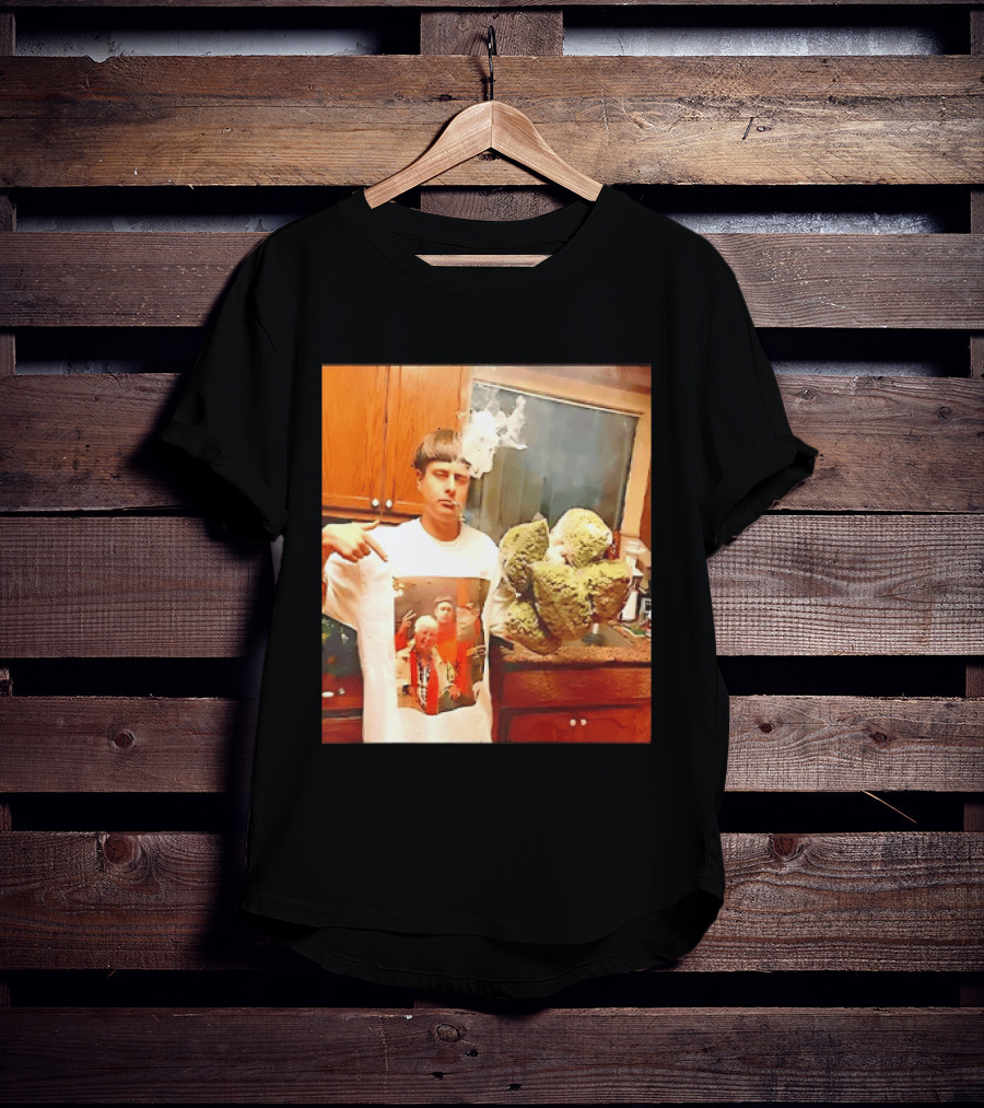 Oliver Tree Cannabis Oversized Buds And With Smoking Image T-Shirt