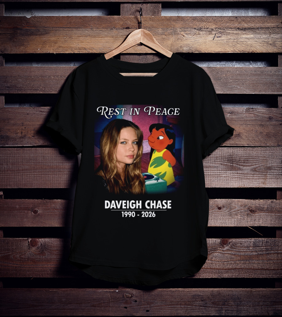Rest In Peace Daveigh Chase 1990 2026 Lilo T-Shirt