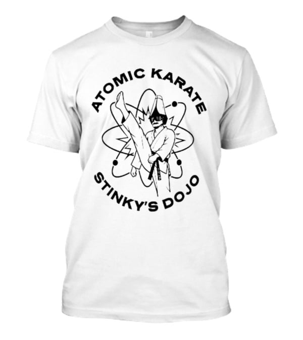 Atomic Karate Stinky's Dojo Kick Explosion T-Shirt