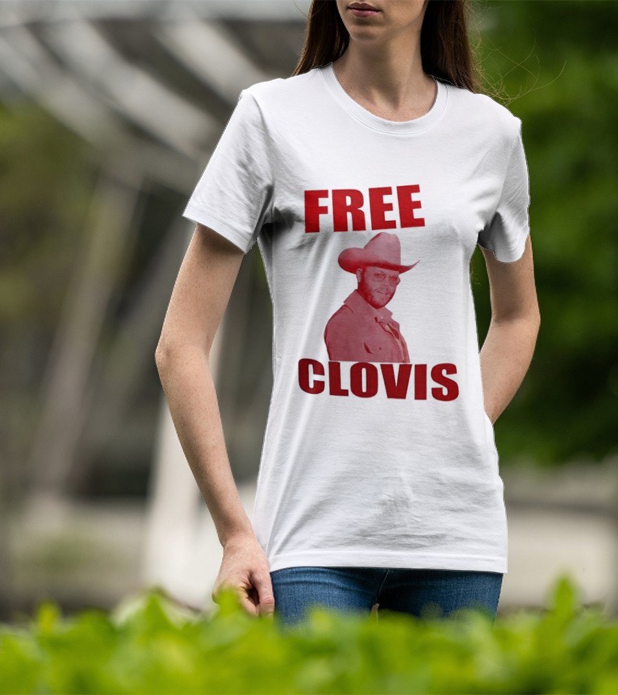 Charley Crockett Free Clovis Cowboy Style Texas Country Music T-Shirt