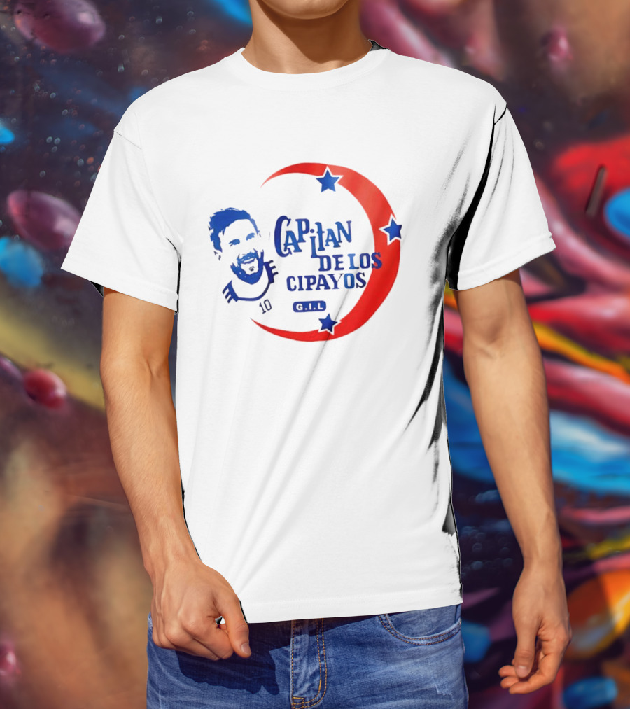 Capitan De Los Cipayos 10 Gelb T-Shirt