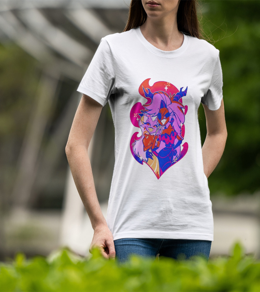 Mrs Mayberry And Martha Pride 2025 Vibrant Cartoon Duo With Pink And Purple Aesthetic T-Shirt