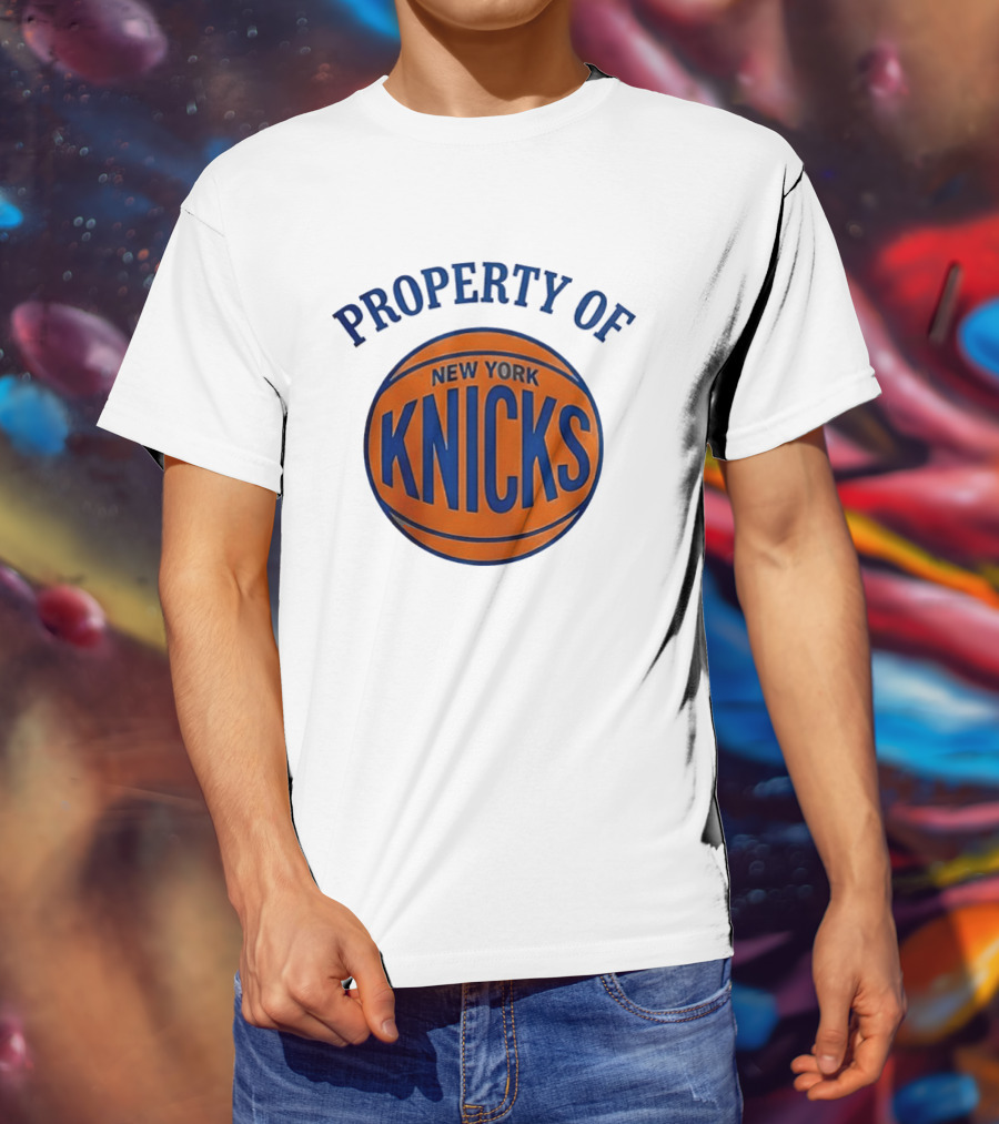 Property Of New York Knicks Basketball T-Shirt