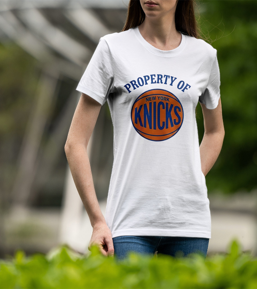 Property Of New York Knicks Basketball T-Shirt