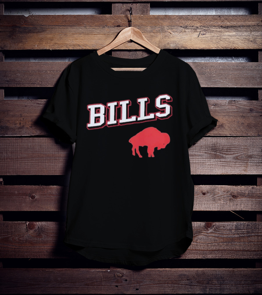 Buffalo Bills Black Training Camp Red Buffalo Bills T-Shirt