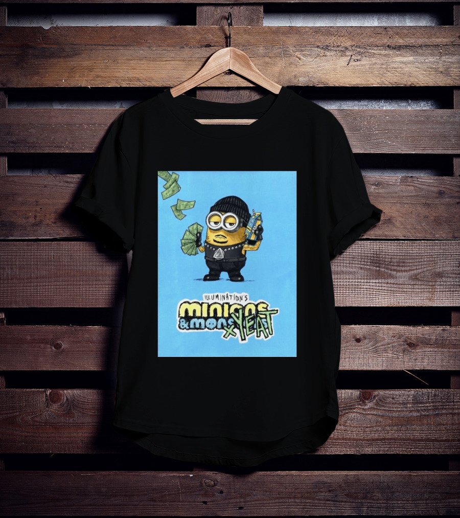 Illumination's Minions & Minions X Yeat Million Dollar Minion T-Shirt