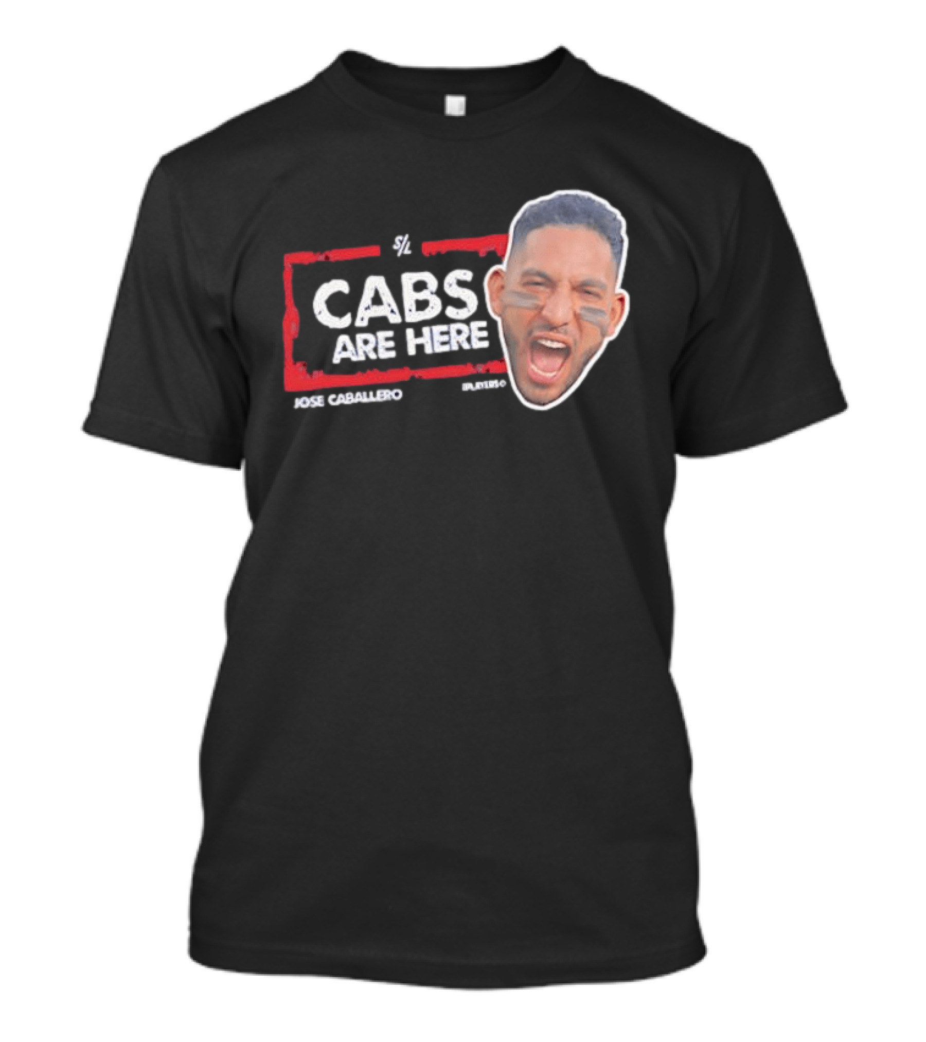 Cabs Are Here Jose Caballero Tampa Bay Rays T-Shirt