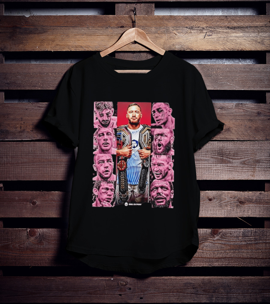 Justin Gaethje MMA On Point UFC Champion T-Shirt