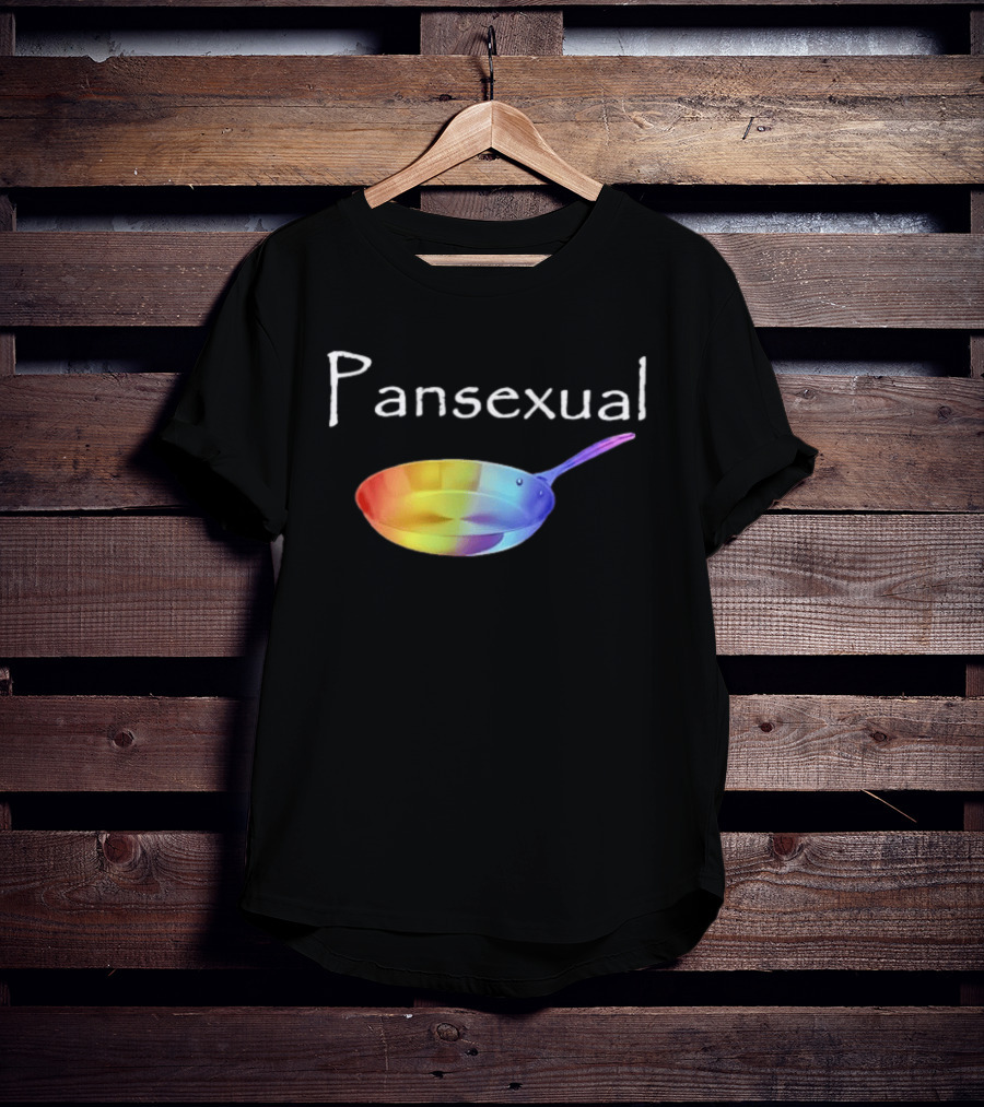 Pansexual Pan Rainbow Pride LGBTQIA Equality Colorful Identity Fun T-Shirt