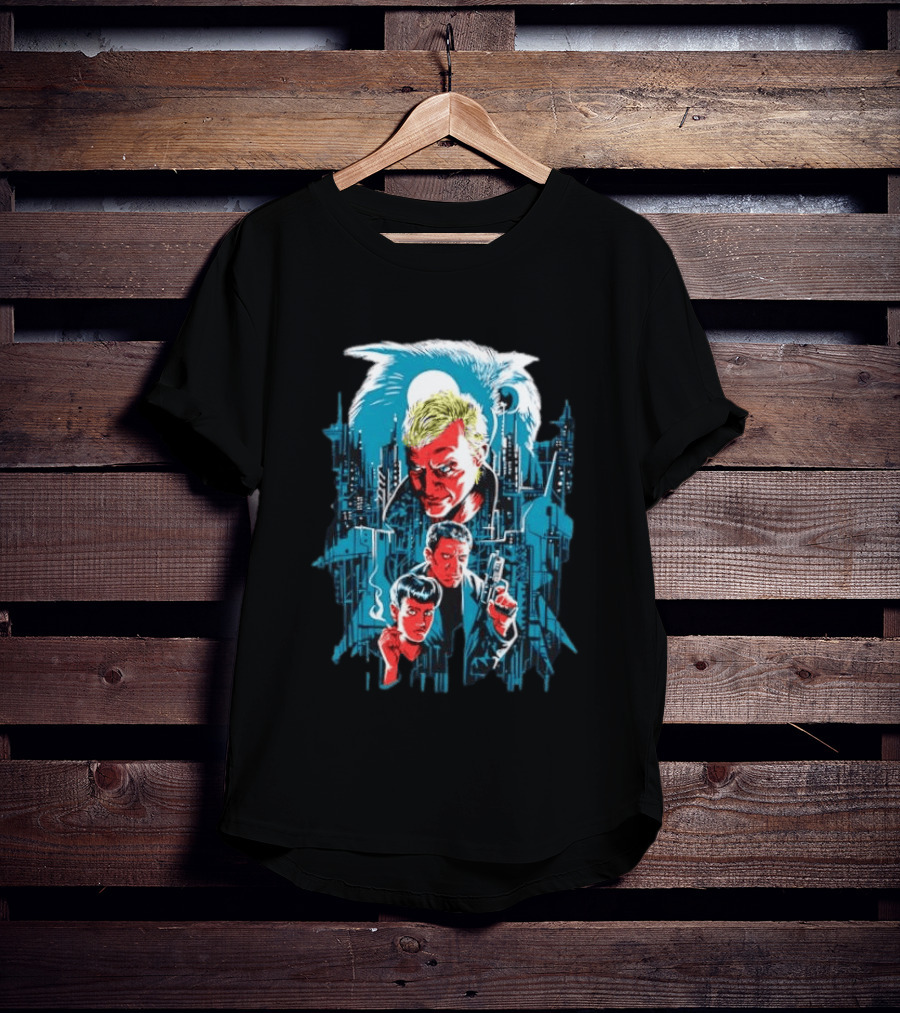 Roy Batty Rick Deckard Rachael Blade Runner Film Noir Sci Fi Classic Movie T-Shirt