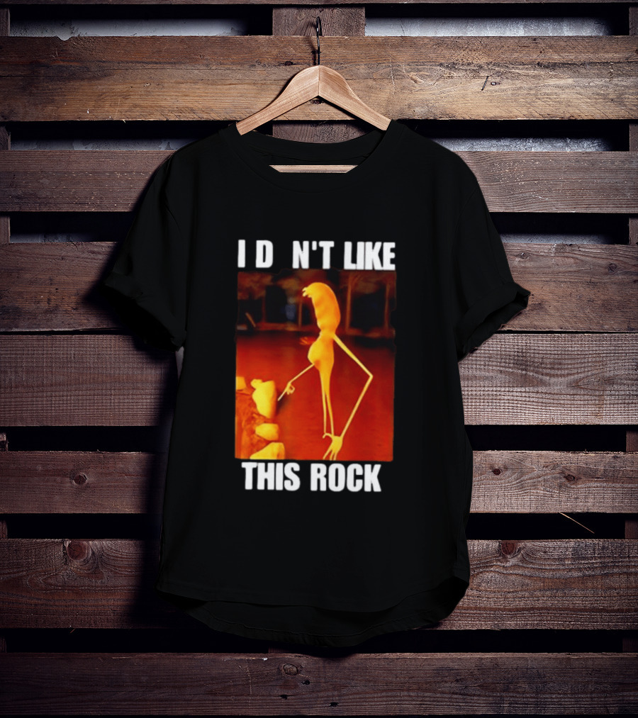 Salad Fingers I Don't Like This Rock Surreal Horror Meme T-Shirt