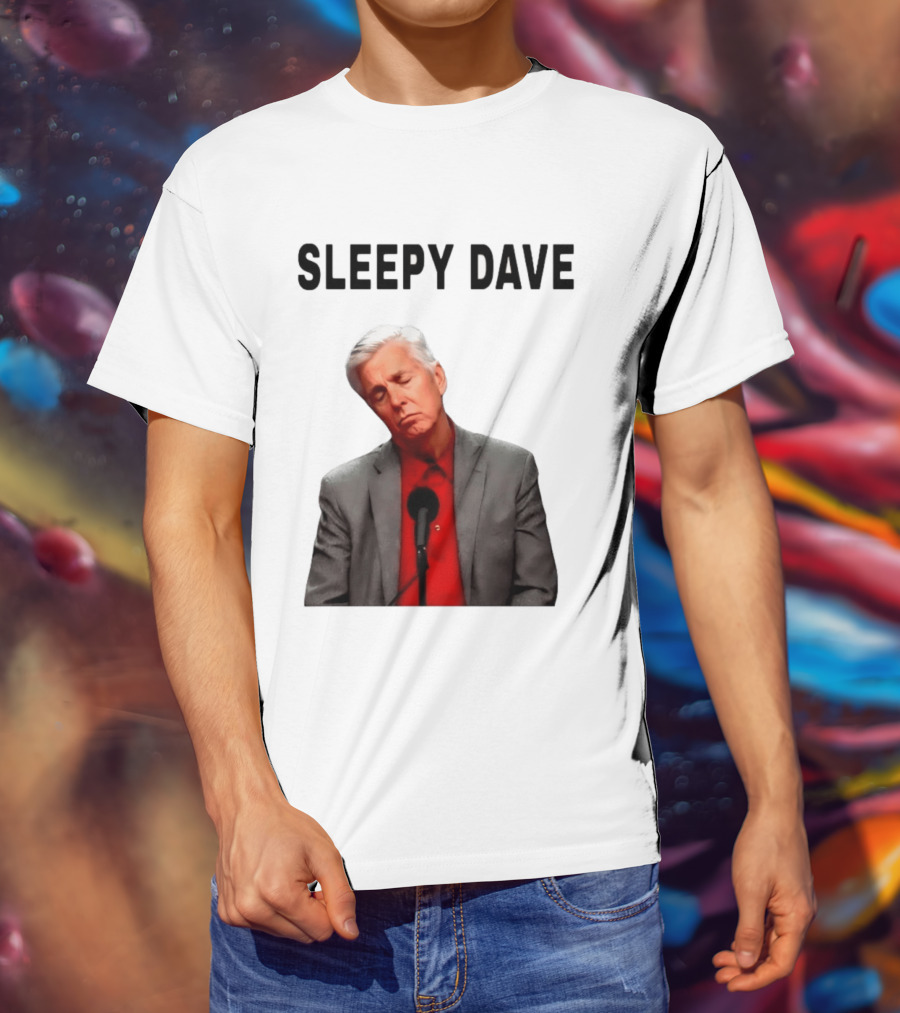 Sleepy Dave Dave Dombrowski Meme T-Shirt