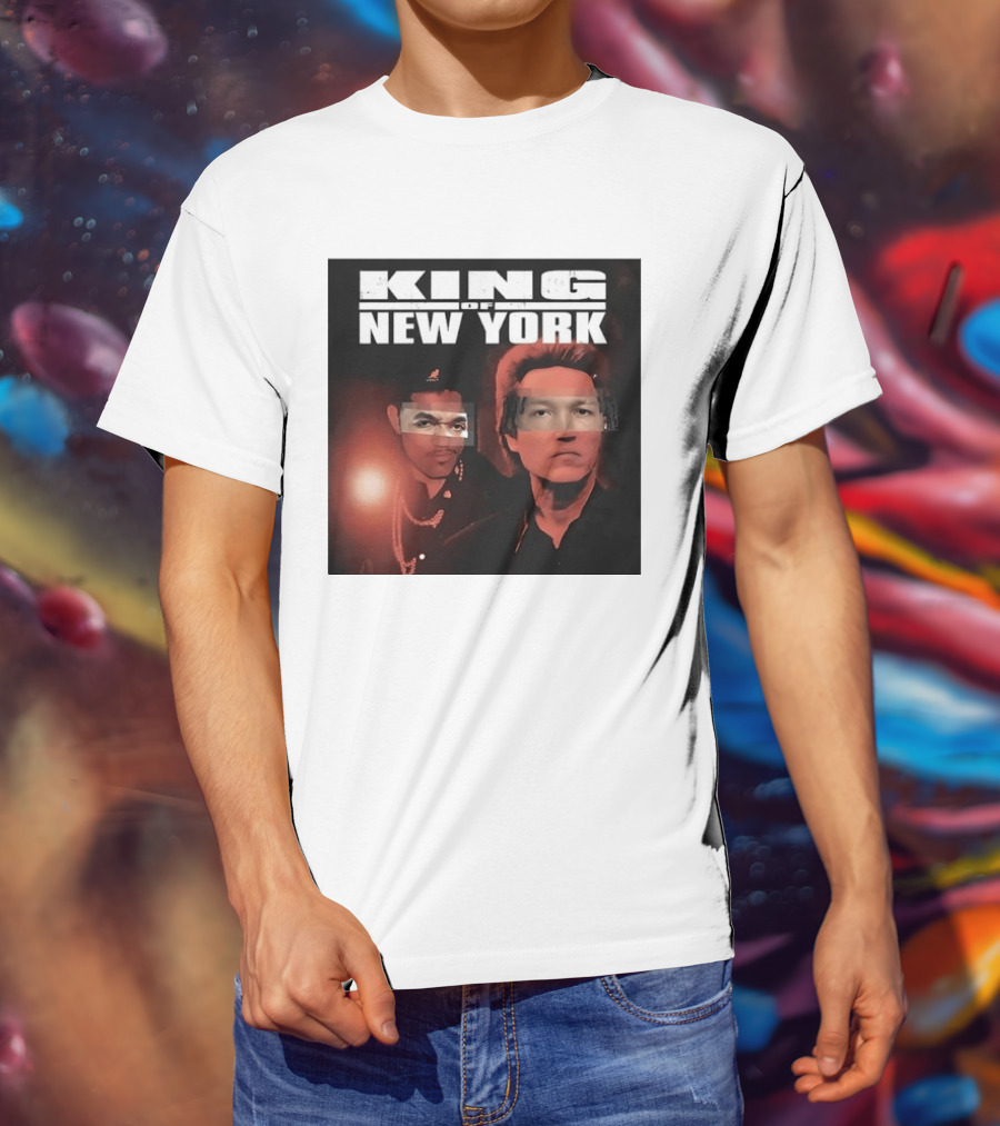 King Of New York Knicks Retro Movie T-Shirt
