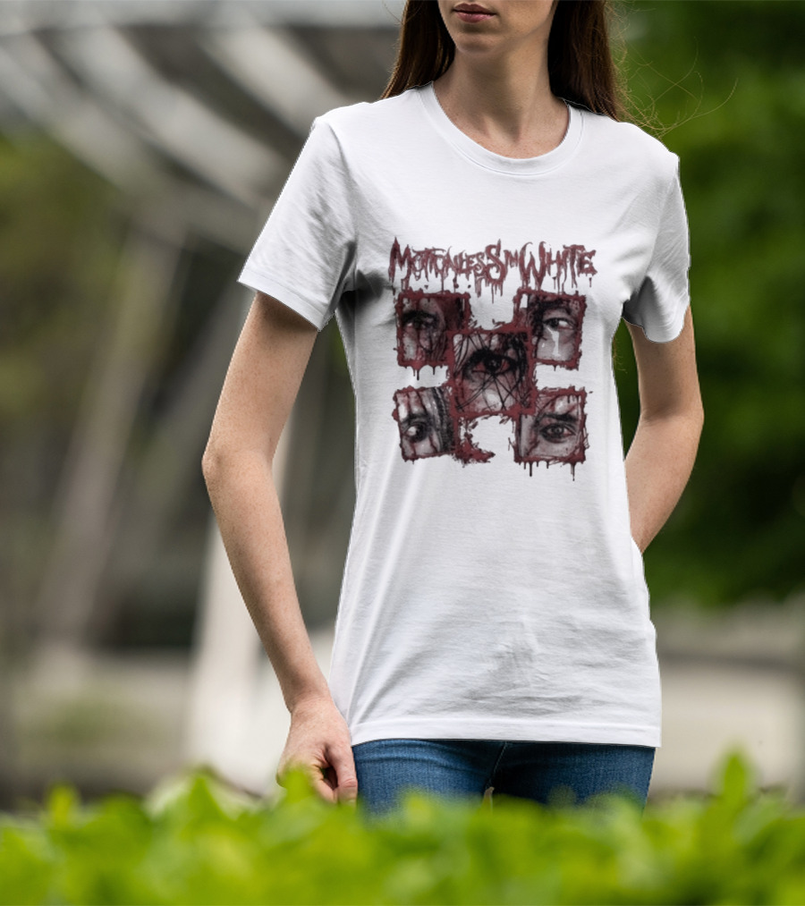 Motionless In White Bloodshot Eyes And Dripping Red 2026 T-Shirt