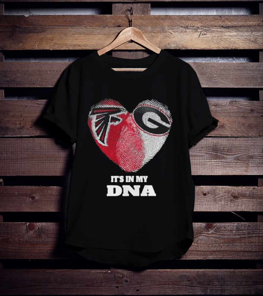 Atlanta Falcons Georgia Bulldogs It's In My DNA T-Shirt