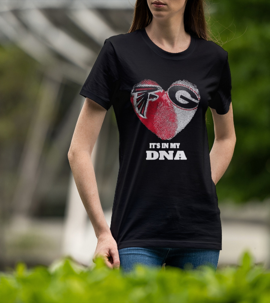 Atlanta Falcons Georgia Bulldogs It's In My DNA T-Shirt
