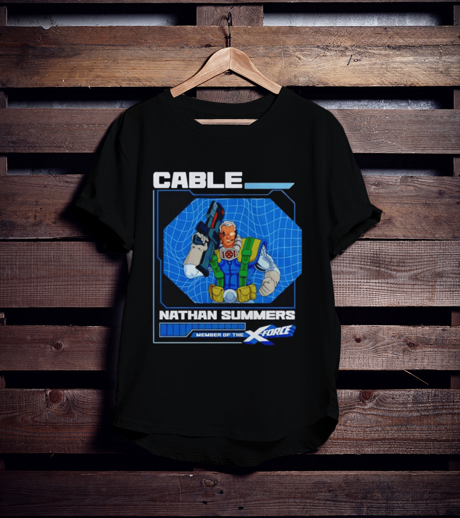 Cable Nathan Summers Member Of The X Force Marvel Comics T-Shirt