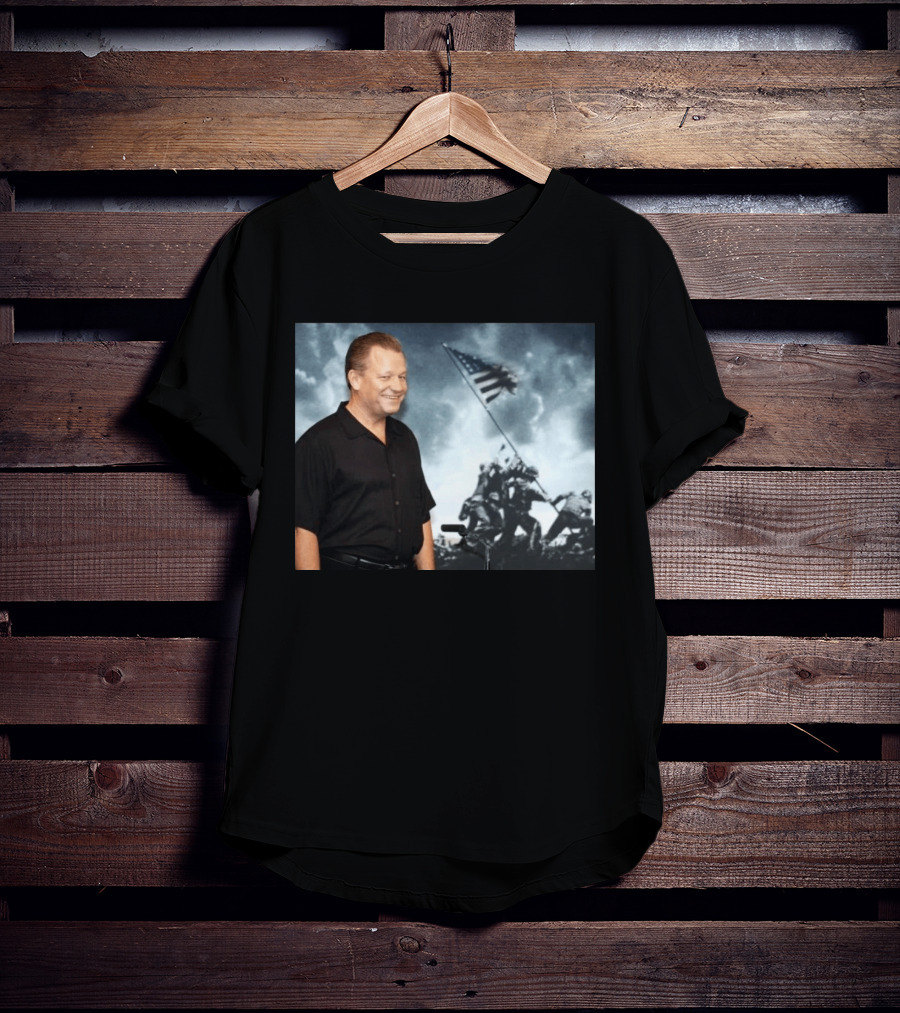 James Bradley Flags Of Our Fathers Iconic Image T-Shirt