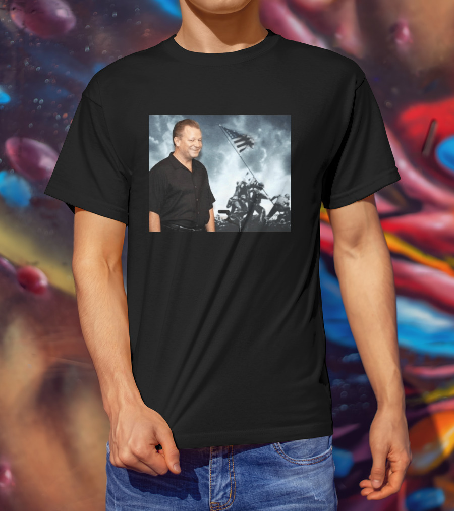 James Bradley Flags Of Our Fathers Iconic Image T-Shirt