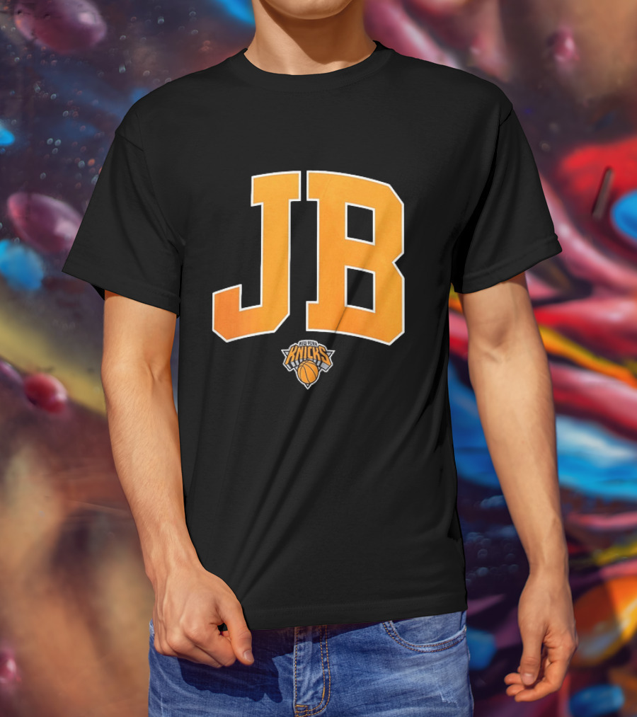 JB Jalen Brunson New York Knicks NBA 2026 Player Name T-Shirt