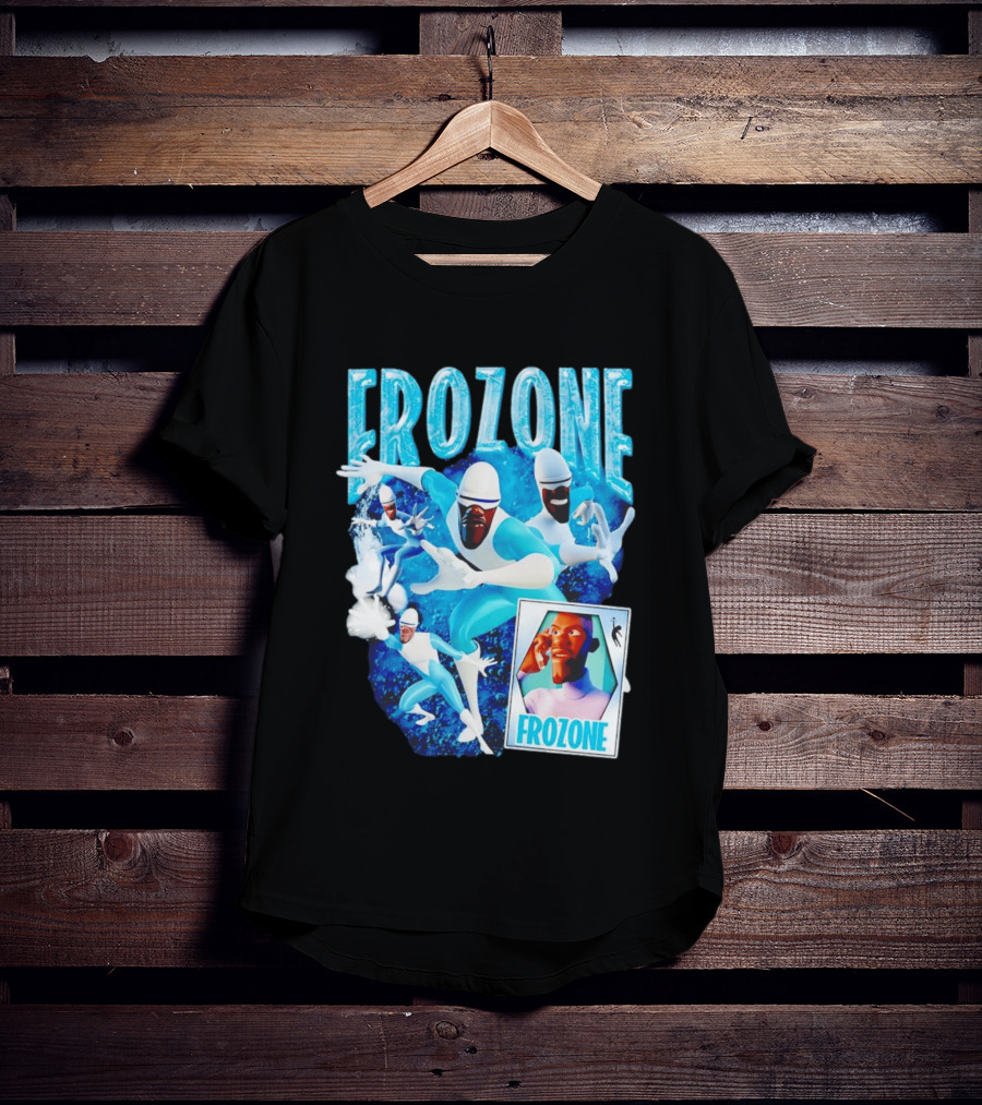Frozone The Incredibles Disney Movie T-Shirt