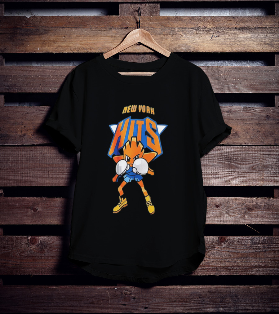 New York Hits Hitmonchan Pokémon Basketball Champions 2026 T-Shirt